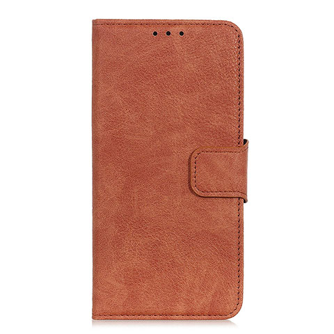 Samsung Galaxy Note 20 5G用手帳型 レザーケース スタンド カバー L03 サムスン オレンジ