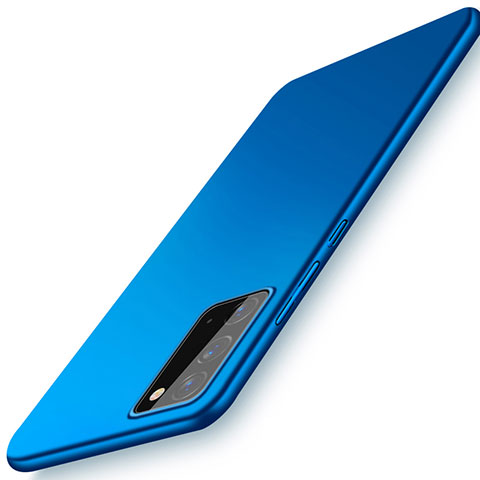Samsung Galaxy Note 20 5G用ハードケース プラスチック 質感もマット カバー P01 サムスン ネイビー