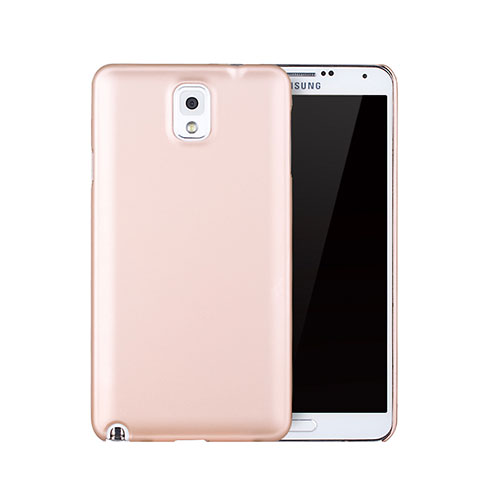 Samsung Galaxy Note 3 N9000用ハードケース プラスチック 質感もマット サムスン ローズゴールド