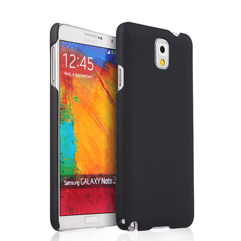 Samsung Galaxy Note 3 N9000用ハードケース プラスチック 質感もマット サムスン ブラック