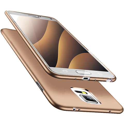 Samsung Galaxy Note 4 Duos N9100 Dual SIM用極薄ソフトケース シリコンケース 耐衝撃 全面保護 S02 サムスン ゴールド