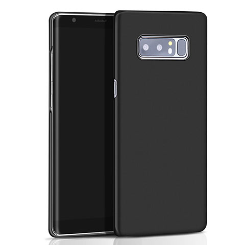 Samsung Galaxy Note 8 Duos N950F用ハードケース プラスチック 質感もマット M01 サムスン ブラック
