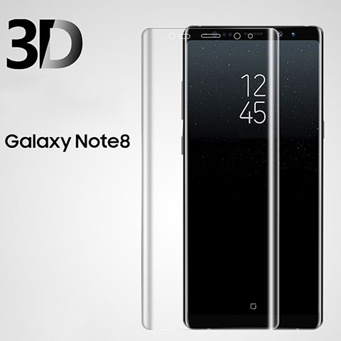 Samsung Galaxy Note 8 Duos N950F用強化ガラス 液晶保護フィルム 3D サムスン クリア