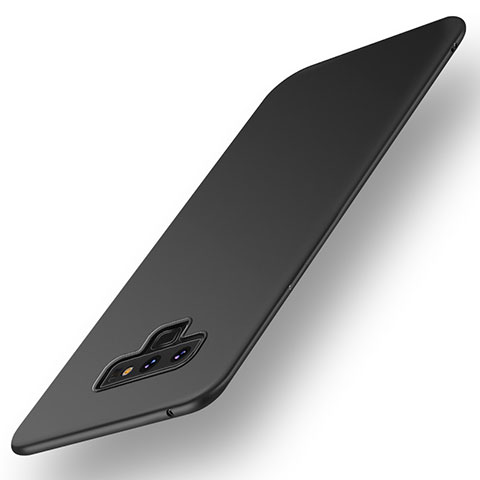 Samsung Galaxy Note 9用ハードケース プラスチック 質感もマット M01 サムスン ブラック