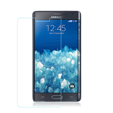 Samsung Galaxy Note Edge SM-N915F用強化ガラス 液晶保護フィルム サムスン クリア