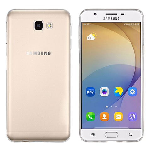 Samsung Galaxy On5 (2016) G570 G570F用極薄ソフトケース シリコンケース 耐衝撃 全面保護 クリア透明 サムスン クリア