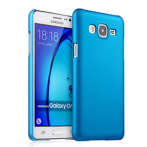 Samsung Galaxy On7 G600FY用ハードケース プラスチック 質感もマット サムスン ブルー