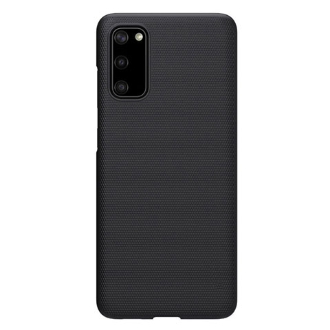 Samsung Galaxy S20 5G用ハードケース プラスチック 質感もマット カバー P01 サムスン ブラック