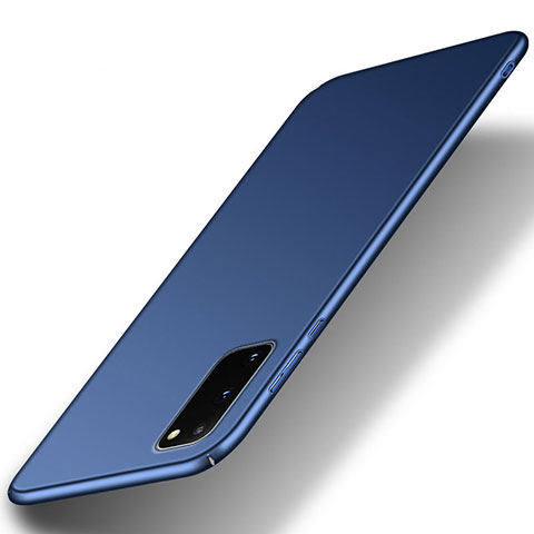 Samsung Galaxy S20用ハードケース プラスチック 質感もマット カバー サムスン ネイビー