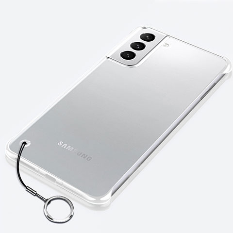 Samsung Galaxy S21 5G用ハードカバー クリスタル クリア透明 H02 サムスン クリア