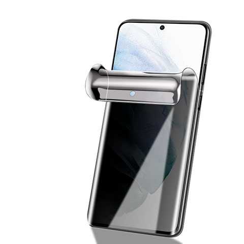 Samsung Galaxy S21 5G用高光沢 液晶保護フィルム フルカバレッジ画面 反スパイ サムスン クリア