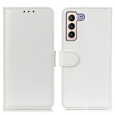 Samsung Galaxy S21 FE 5G用手帳型 レザーケース スタンド カバー M07L サムスン ホワイト