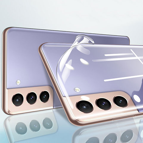 Samsung Galaxy S21 Plus 5G用強化ガラス 背面保護フィルム B01 サムスン クリア