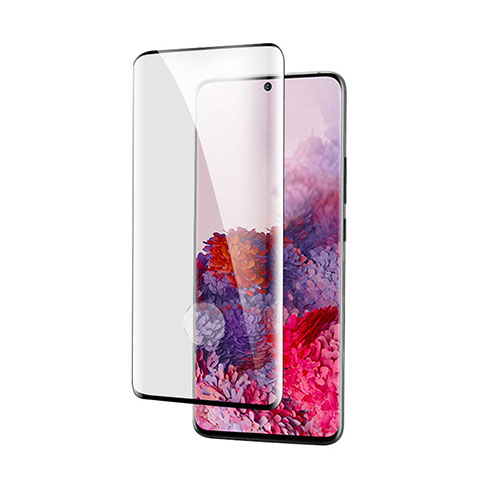 Samsung Galaxy S21 Ultra 5G用強化ガラス フル液晶保護フィルム サムスン ブラック