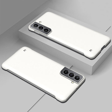 Samsung Galaxy S22 5G用ハードケース プラスチック 質感もマット カバー M03 サムスン ホワイト