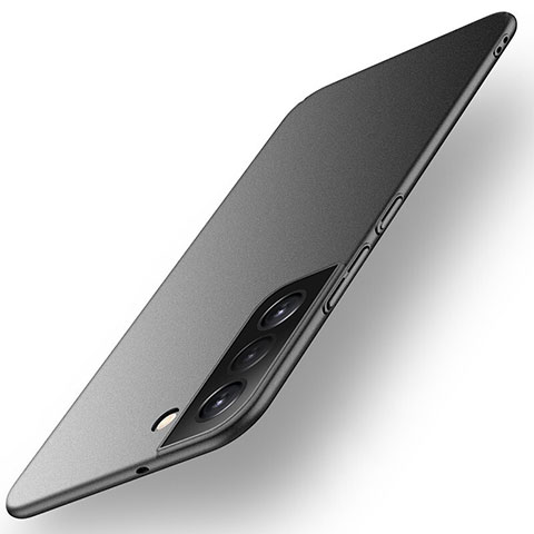 Samsung Galaxy S22 5G用ハードケース プラスチック 質感もマット カバー サムスン ブラック
