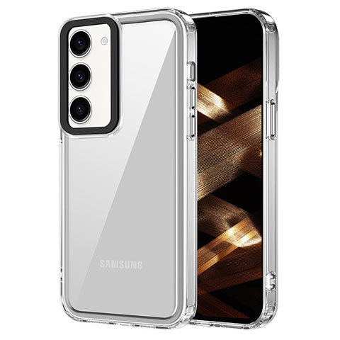 Samsung Galaxy S22 Plus 5G用ハイブリットバンパーケース クリア透明 プラスチック カバー AC1 サムスン クリア