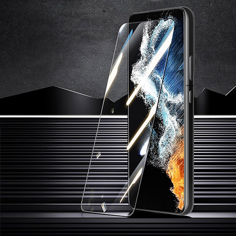 Samsung Galaxy S23 Plus 5G用強化ガラス 液晶保護フィルム T01 サムスン クリア