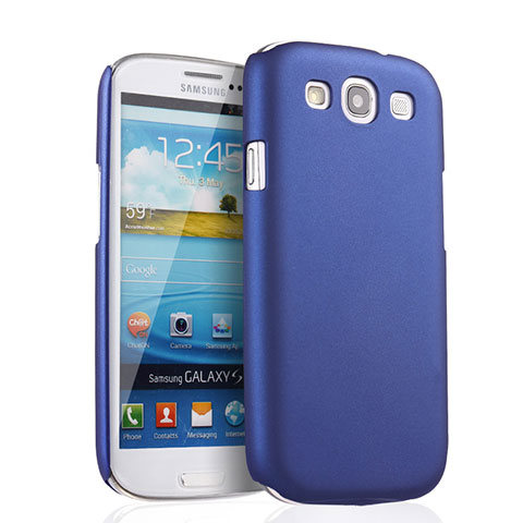 Samsung Galaxy S3 III i9305 Neo用ハードケース プラスチック 質感もマット サムスン ネイビー