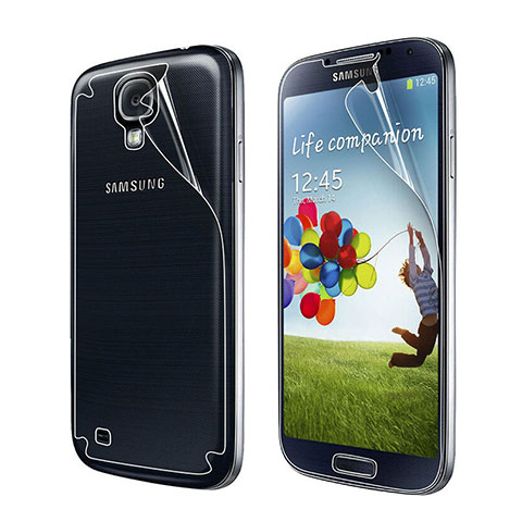 Samsung Galaxy S4 i9500 i9505用高光沢 液晶保護フィルム 背面保護フィルム同梱 サムスン クリア