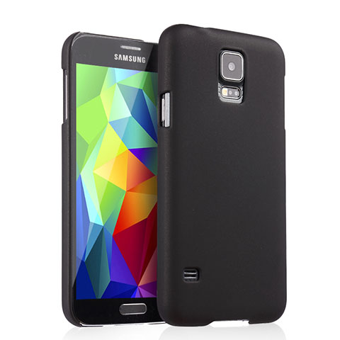 Samsung Galaxy S5 Duos Plus用ハードケース プラスチック 質感もマット サムスン ブラック