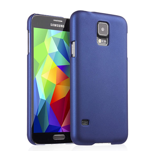 Samsung Galaxy S5 G900F G903F用ハードケース プラスチック 質感もマット サムスン ネイビー