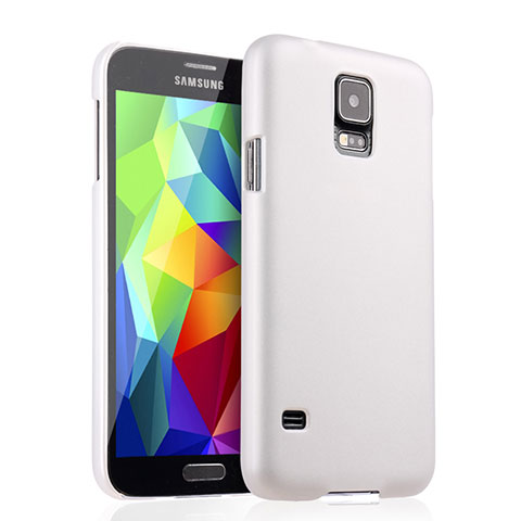 Samsung Galaxy S5 G900F G903F用ハードケース プラスチック 質感もマット サムスン ホワイト