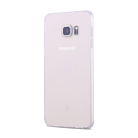 Samsung Galaxy S6 Edge+ Plus SM-G928F用極薄ソフトケース シリコンケース 耐衝撃 全面保護 クリア透明 T02 サムスン クリア