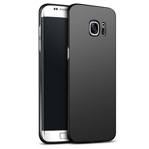 Samsung Galaxy S6 Edge+ Plus SM-G928F用ハードケース プラスチック 質感もマット M02 サムスン ブラック