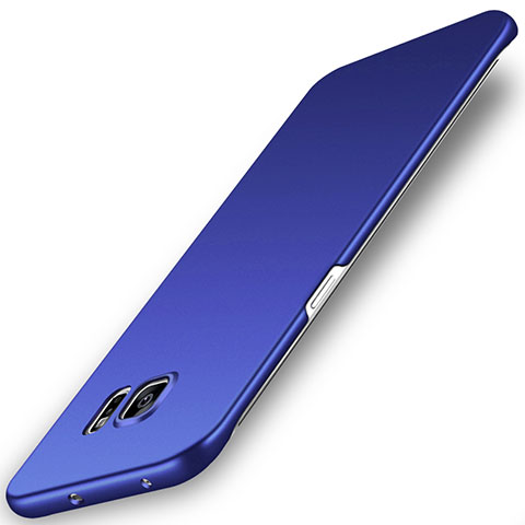 Samsung Galaxy S6 Edge SM-G925用ハードケース プラスチック 質感もマット M02 サムスン ネイビー