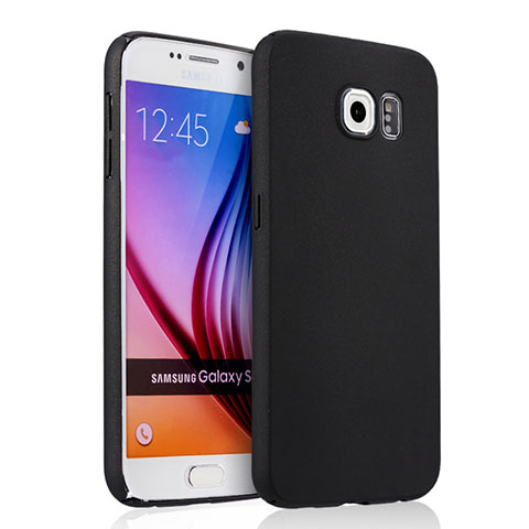 Samsung Galaxy S6 SM-G920用ハードケース プラスチック 質感もマット サムスン ブラック