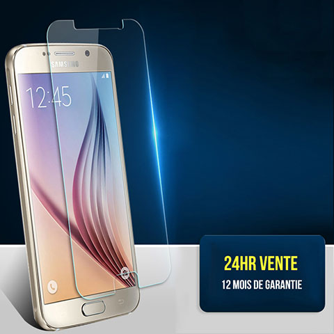 Samsung Galaxy S6 SM-G920用強化ガラス 液晶保護フィルム T01 サムスン クリア
