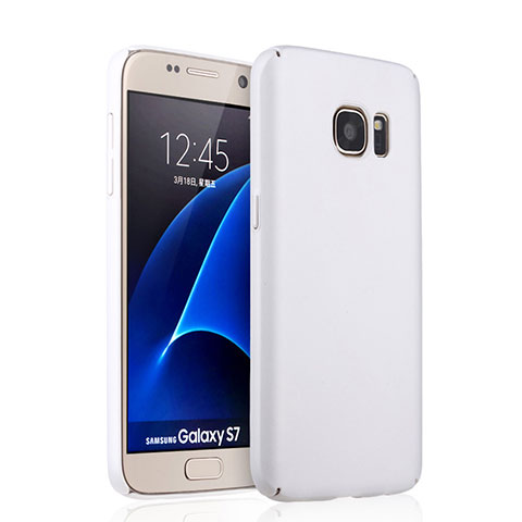 Samsung Galaxy S7 G930F G930FD用ハードケース プラスチック 質感もマット サムスン ホワイト