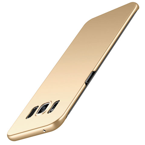 Samsung Galaxy S8用ハードケース プラスチック 質感もマット M02 サムスン ゴールド