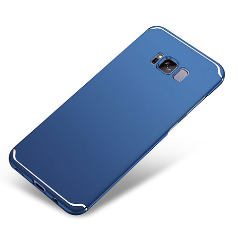 Samsung Galaxy S8用ハードケース プラスチック 質感もマット M04 サムスン ネイビー