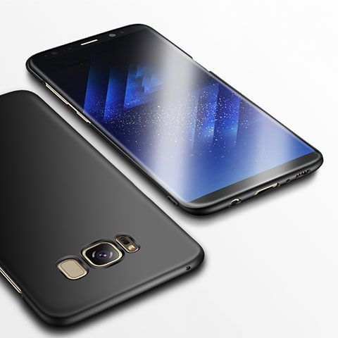 Samsung Galaxy S8用ハードケース プラスチック 質感もマット M14 サムスン ブラック