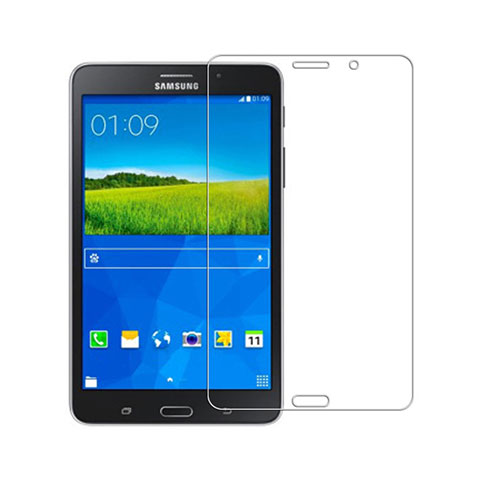 Samsung Galaxy Tab 4 7.0 SM-T230 T231 T235用強化ガラス 液晶保護フィルム T01 サムスン クリア