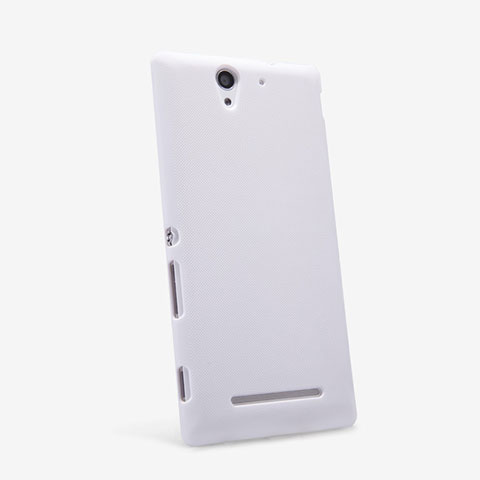 Sony Xperia C3用ハードケース プラスチック 質感もマット ソニー ホワイト