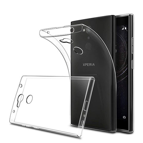Sony Xperia L2用極薄ソフトケース シリコンケース 耐衝撃 全面保護 クリア透明 カバー ソニー クリア