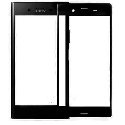 Sony Xperia XZ4用強化ガラス フル液晶保護フィルム F03 ソニー ブラック