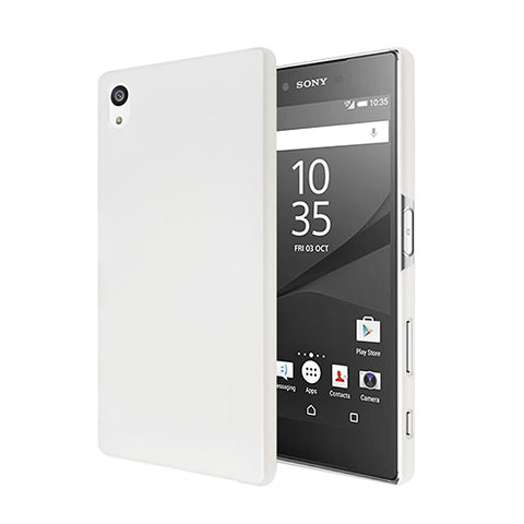 Sony Xperia Z5用ハードケース プラスチック 質感もマット ソニー ホワイト