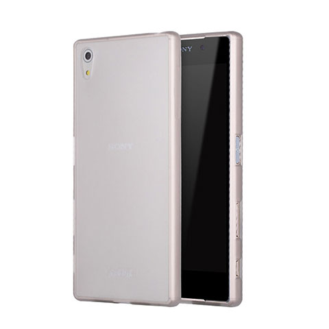 Sony Xperia Z5用シリコンケース ソフトタッチラバー 質感もマット ソニー ゴールド