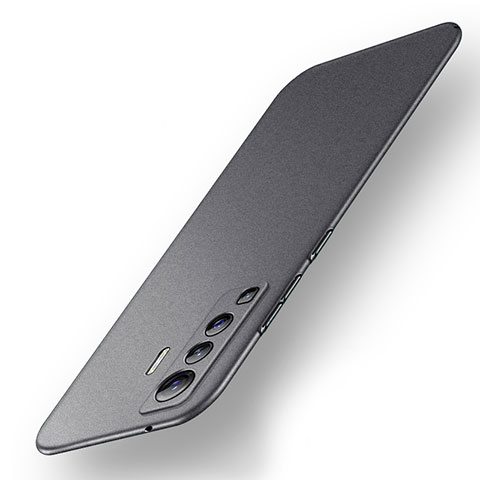 Vivo X50 5G用ハードケース プラスチック 質感もマット カバー M01 Vivo グレー