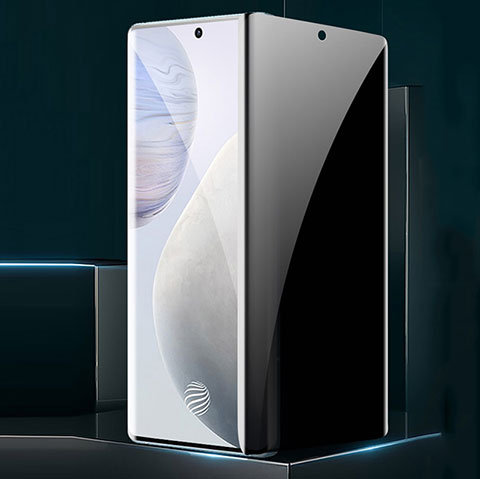 Vivo X60 Pro 5G用反スパイ 強化ガラス 液晶保護フィルム Vivo クリア