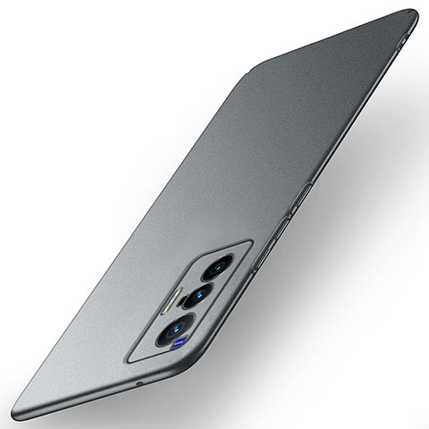 Vivo X70 5G用ハードケース プラスチック 質感もマット カバー YK4 Vivo グレー