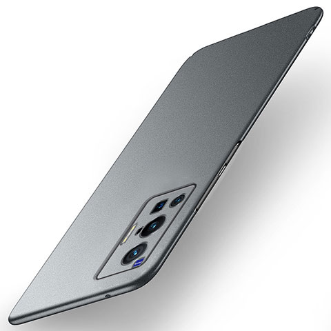Vivo X70 Pro 5G用ハードケース プラスチック 質感もマット カバー Vivo グレー