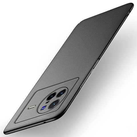 Vivo X80 5G用ハードケース プラスチック 質感もマット カバー YK5 Vivo ブラック