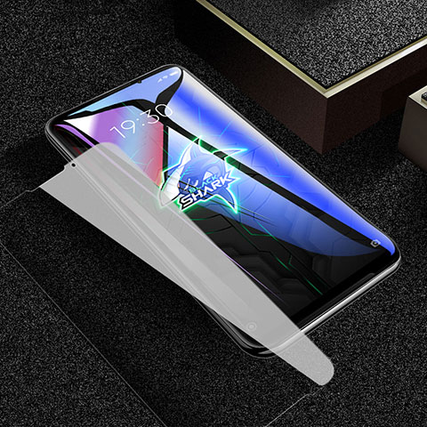 Xiaomi Black Shark 3 Pro用反スパイ 強化ガラス 液晶保護フィルム M01 Xiaomi クリア