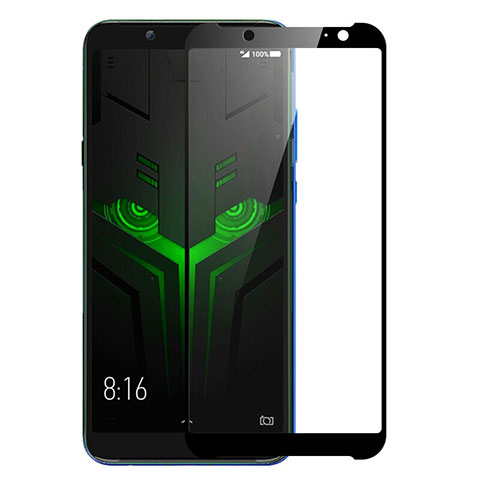 Xiaomi Black Shark Helo用強化ガラス フル液晶保護フィルム F02 Xiaomi ブラック