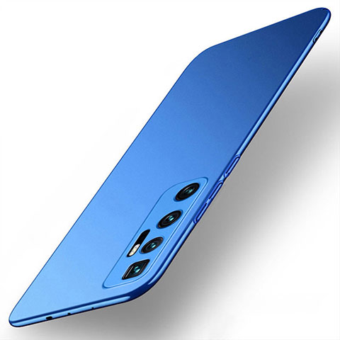Xiaomi Mi 10 Ultra用ハードケース プラスチック 質感もマット カバー M01 Xiaomi ネイビー